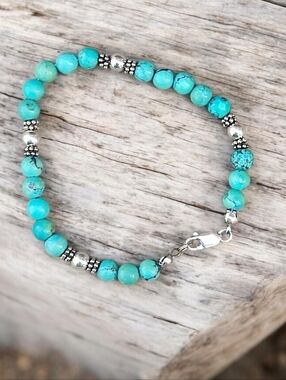 Sterling Turquoise Bracelet